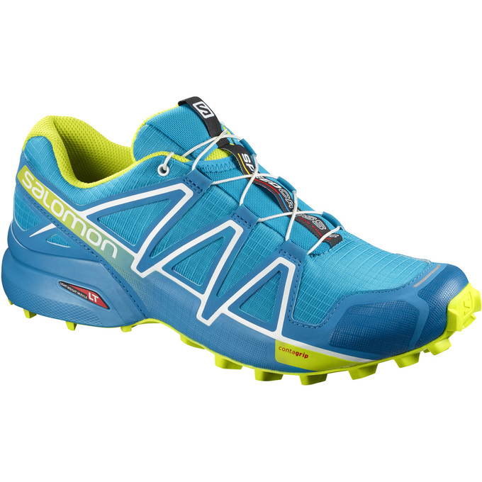 SALOMON UK SPEEDCROSS 4 - Mens Trail Running Shoes Blue,MJUD86719